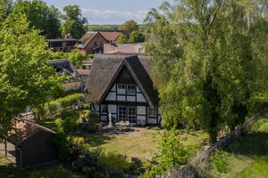 Ferienhaus Flieder - Vogelperspektive 