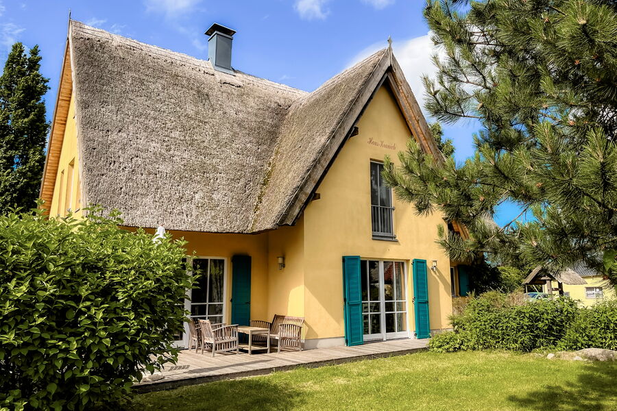 Reetdachhaus Kranich - Außenansicht