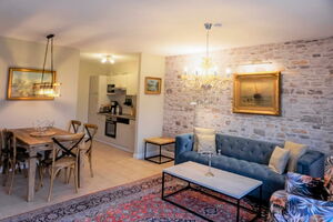 Lerchenhof Haus Storchennest Appartement 9 - Wohnbereich/Küche