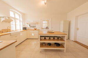 Gutshof Liepe - Ferienwohnung im Erdgeschoss - Küche 