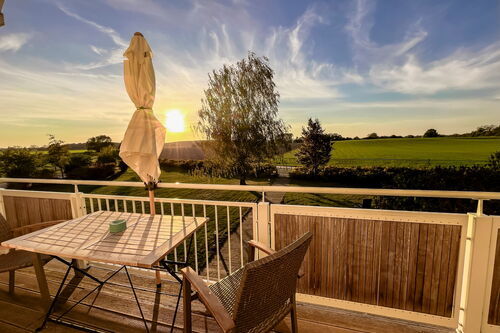 Haus Lerche Appartement 4 - Balkon