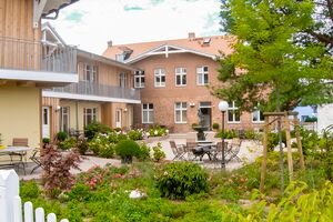 Herman`s Hof Appartement 6 - Innenhof/Terrasse